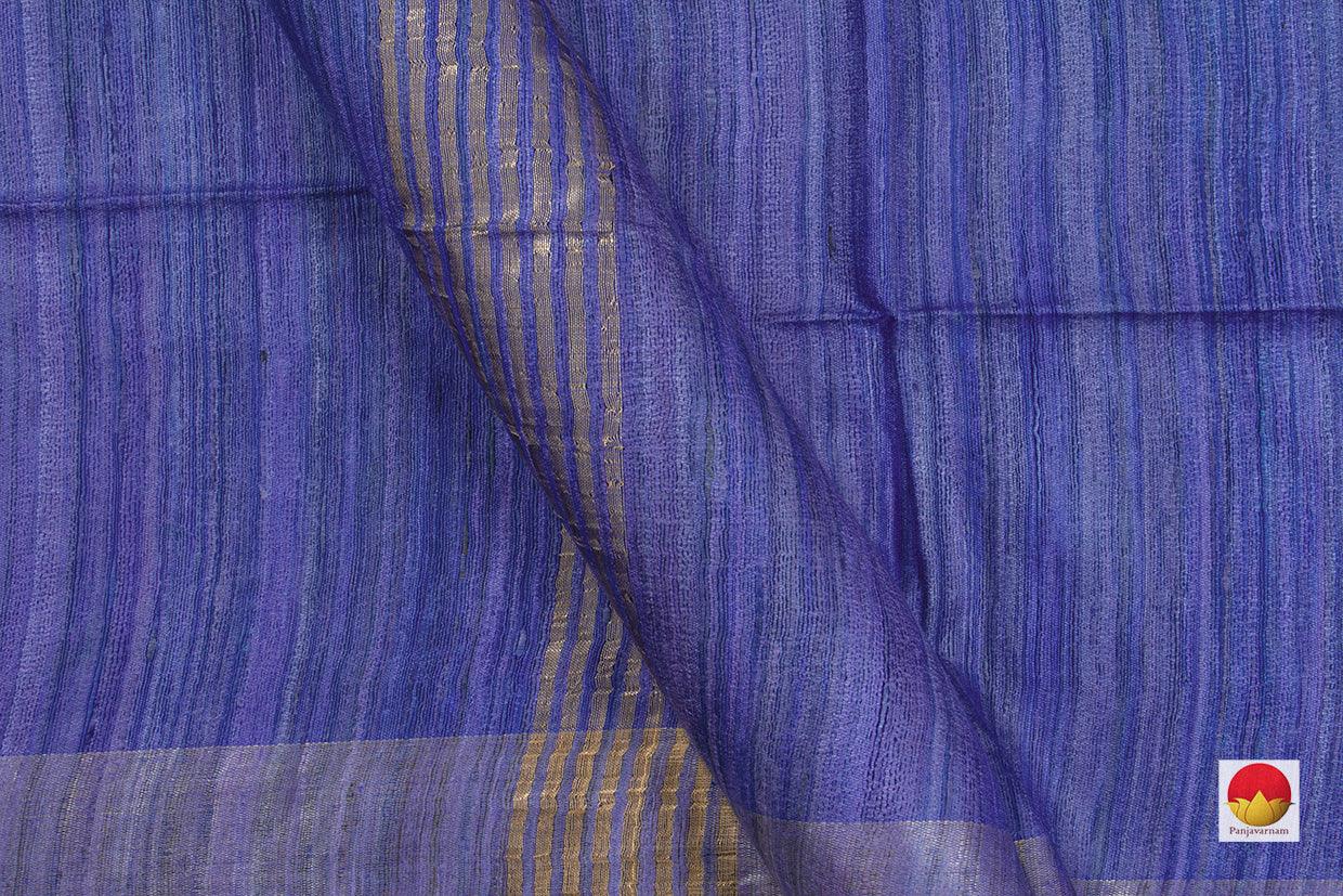 Handwoven Tussar Silk Saree - PT 675 - Tussar Silk - Panjavarnam