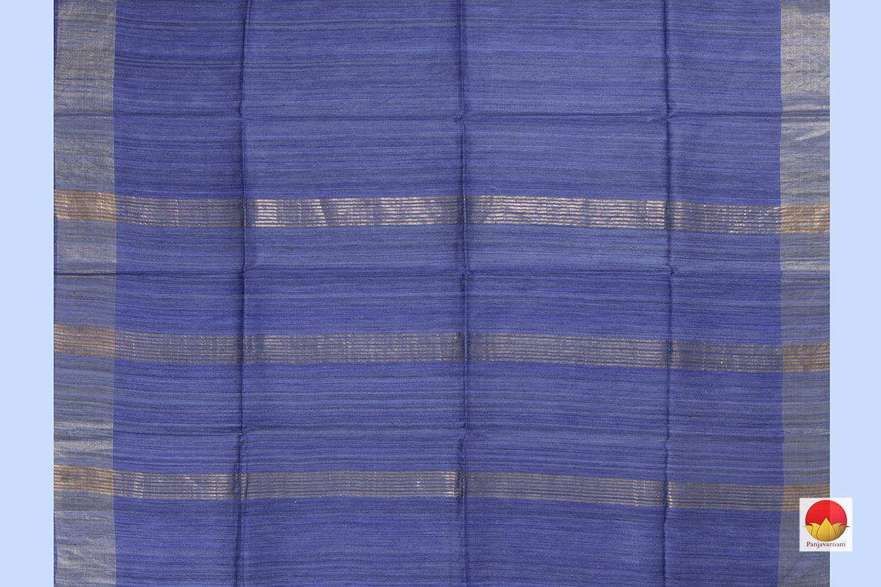 Handwoven Tussar Silk Saree - PT 675 - Tussar Silk - Panjavarnam