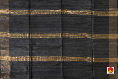 Handwoven Tussar Silk Saree - PT 676 - Saris & Lehengas - Panjavarnam