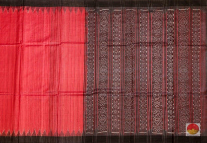 Handwoven Tussar Silk Saree - Sambalpuri - ST 02 - Silk Sari - Panjavarnam
