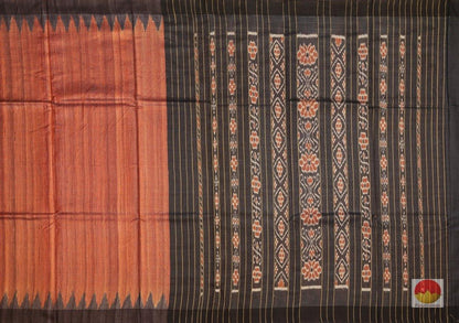 Handwoven Tussar Silk Saree - Sambalpuri - ST 03 - Silk Sari - Panjavarnam