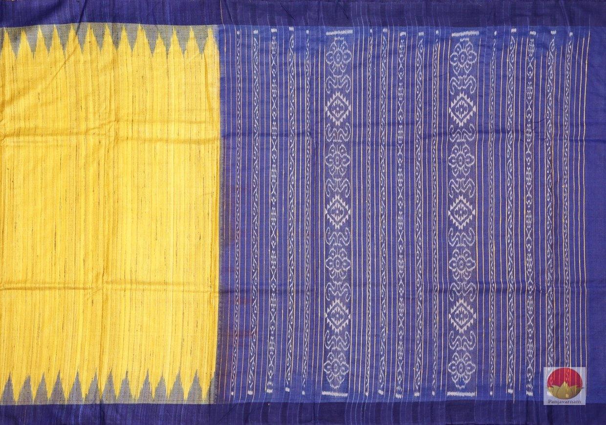 Handwoven Tussar Silk Saree - Sambalpuri - ST 04 - Silk Sari - Panjavarnam ST 04