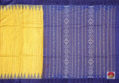 Handwoven Tussar Silk Saree - Sambalpuri - ST 04 - Silk Sari - Panjavarnam ST 04