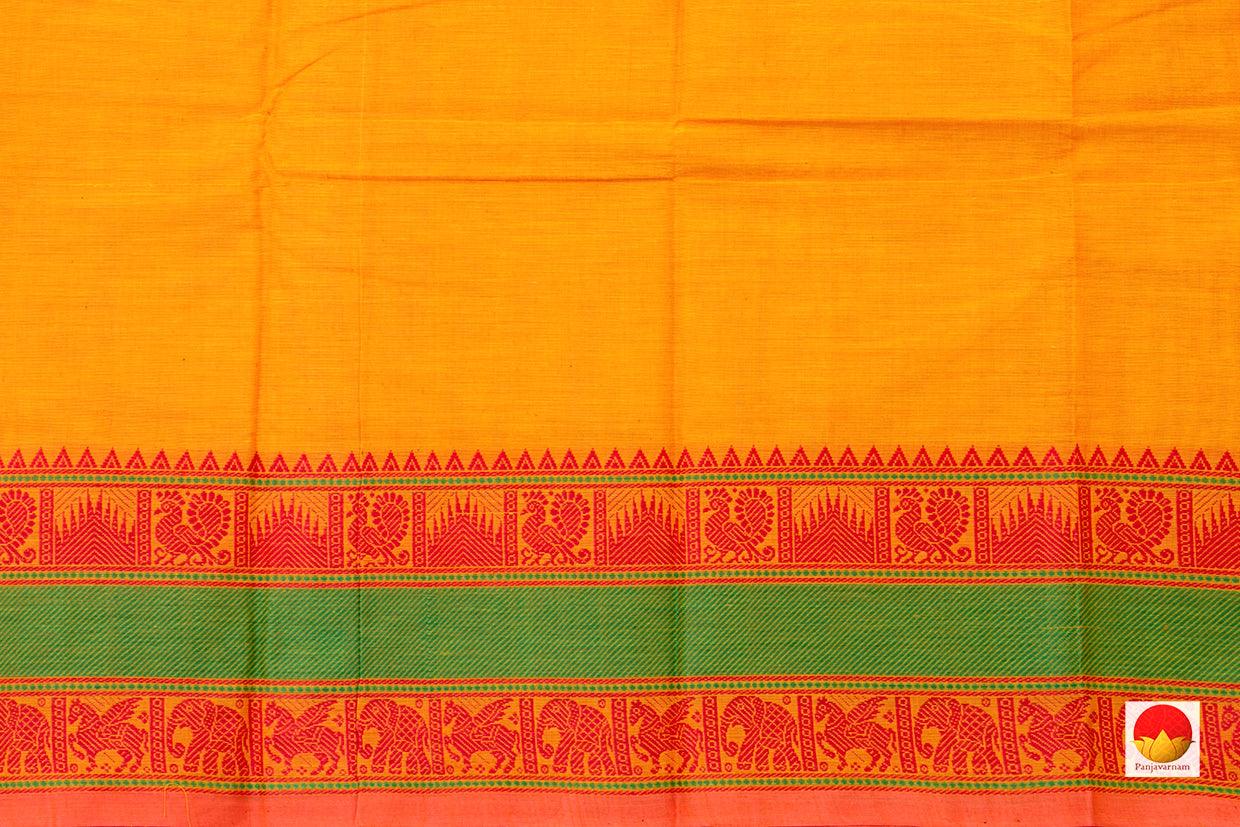 Kanchi Cotton Saree - Handwoven - Silk Thread Work - KC 340 - Cotton Saree - Panjavarnam