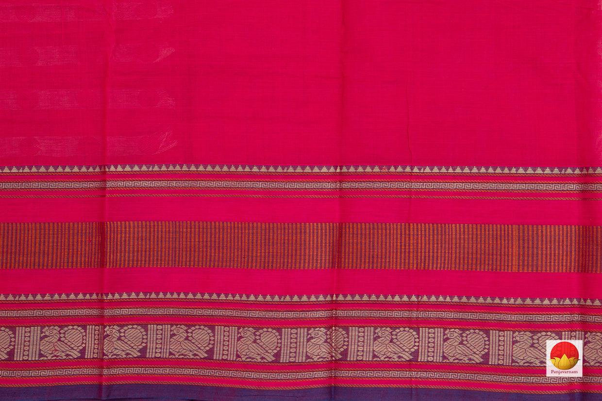 Kanchi Cotton Saree - Handwoven - Silk Thread Work - KC 353 - Cotton Saree - Panjavarnam
