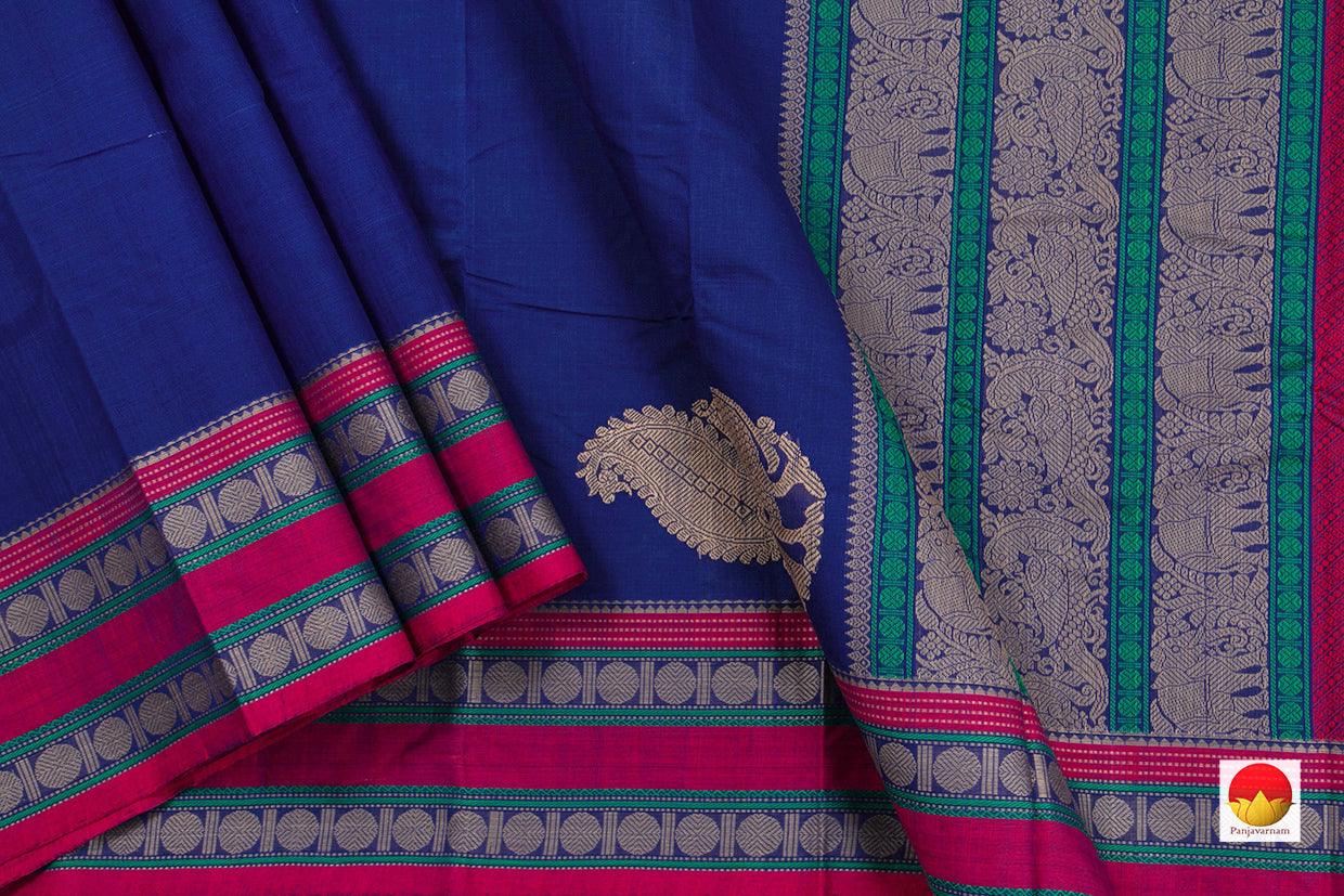 Kanchi Cotton Saree - Handwoven - Silk Thread Work - KC 357 - Cotton Saree - Panjavarnam