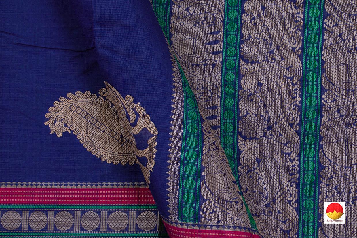Kanchi Cotton Saree - Handwoven - Silk Thread Work - KC 357 - Cotton Saree - Panjavarnam
