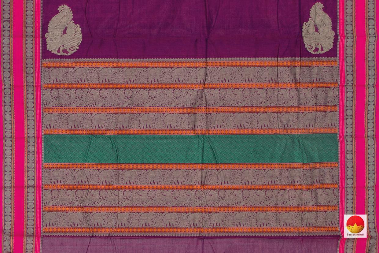 Kanchi Cotton Saree - Handwoven - Silk Thread Work - KC 358 - Cotton Saree - Panjavarnam