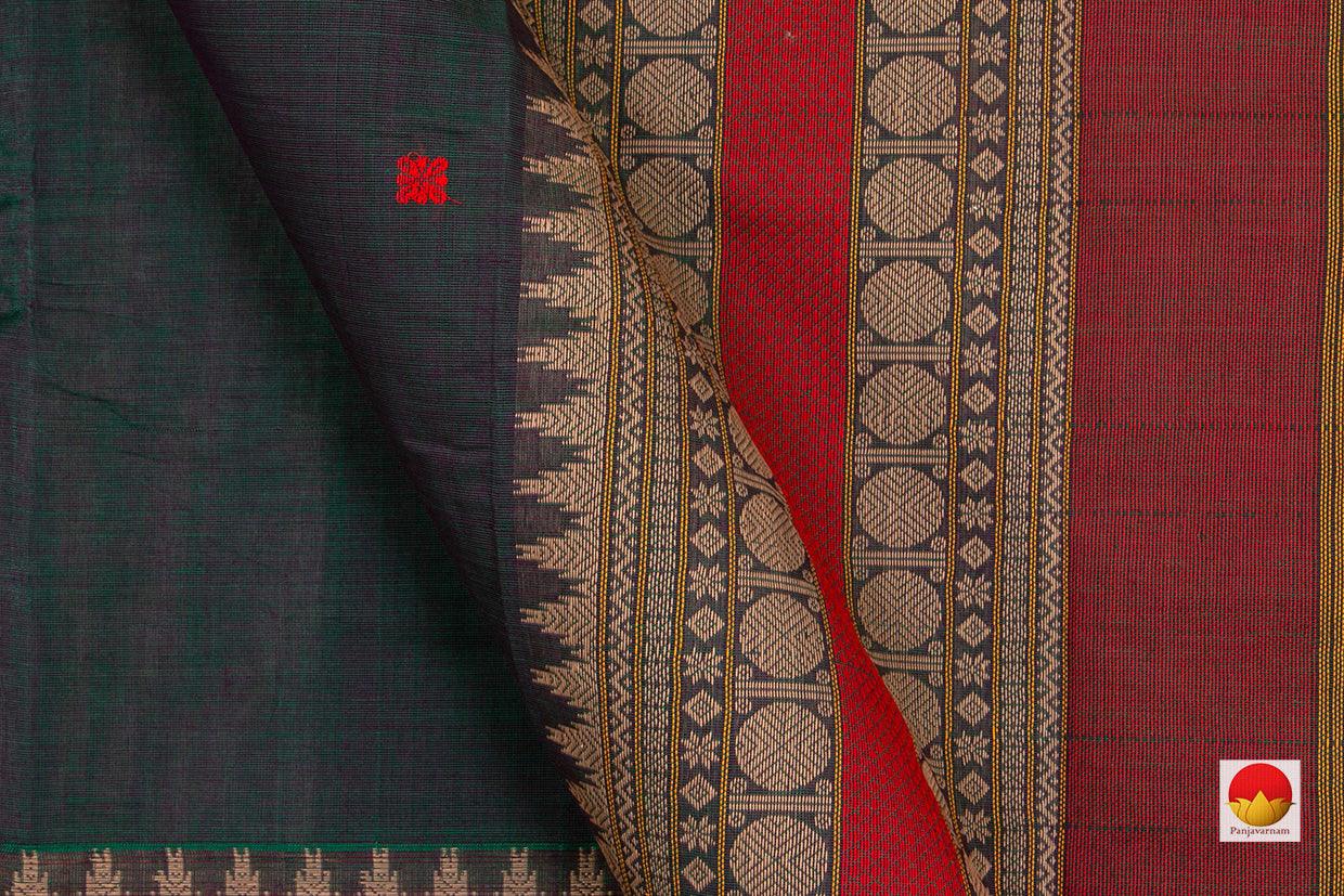 Kanchi Cotton Saree - Handwoven - Silk Thread Work - KC 361 - Cotton Saree - Panjavarnam
