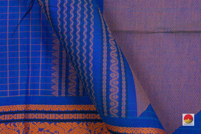 Kanchi Silk Cotton Saree - Handwoven - KSC 1033 - Silk Cotton - Panjavarnam