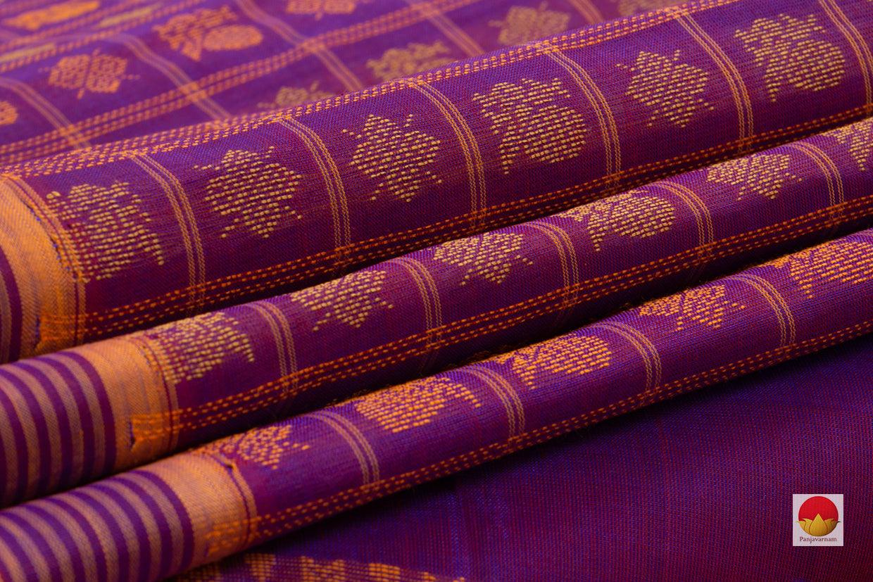 Kanchi Silk Cotton Saree - Handwoven - KSC 1037 - Silk Cotton - Panjavarnam