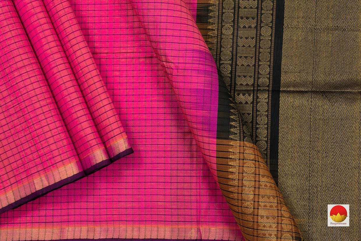 Kanchi Silk Cotton Saree - Handwoven - KSC 1061 - Silk Sari - Panjavarnam
