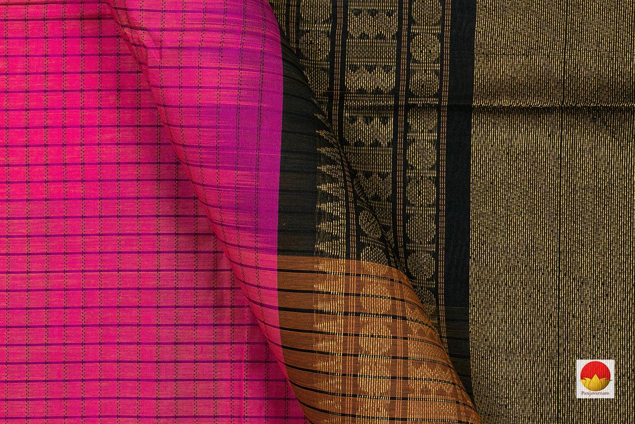 Kanchi Silk Cotton Saree - Handwoven - KSC 1061 - Silk Sari - Panjavarnam