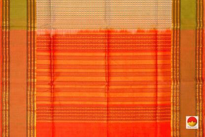 Kanchi Silk Cotton Saree - Handwoven - KSC 1068 - Silk Cotton - Panjavarnam