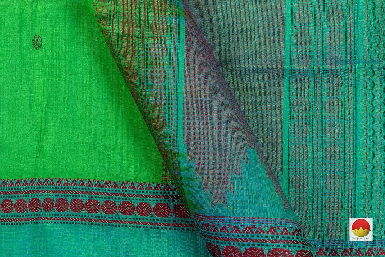 Kanchi Silk Cotton Saree - Handwoven - KSC 1071 - Silk Cotton - Panjavarnam