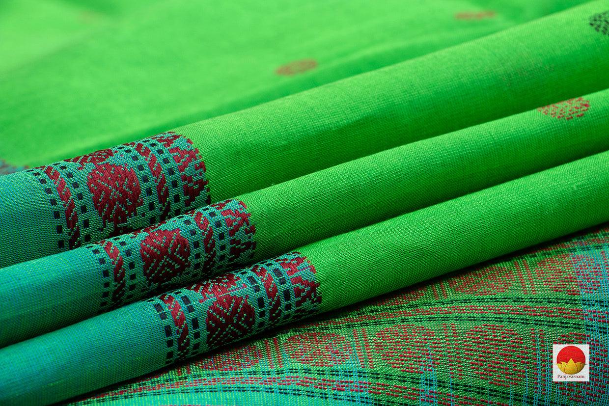 Kanchi Silk Cotton Saree - Handwoven - KSC 1071 - Silk Cotton - Panjavarnam