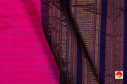 Kanchi Silk Cotton Saree - Handwoven - KSC 1082 - Silk Cotton - Panjavarnam