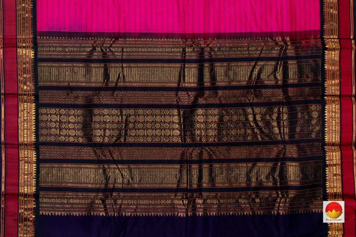 Kanchi Silk Cotton Saree - Handwoven - KSC 1082 - Silk Cotton - Panjavarnam
