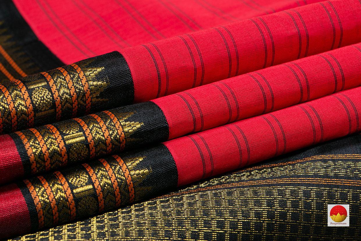 Kanchi Silk Cotton Saree - Handwoven - KSC 1083 - Silk Cotton - Panjavarnam