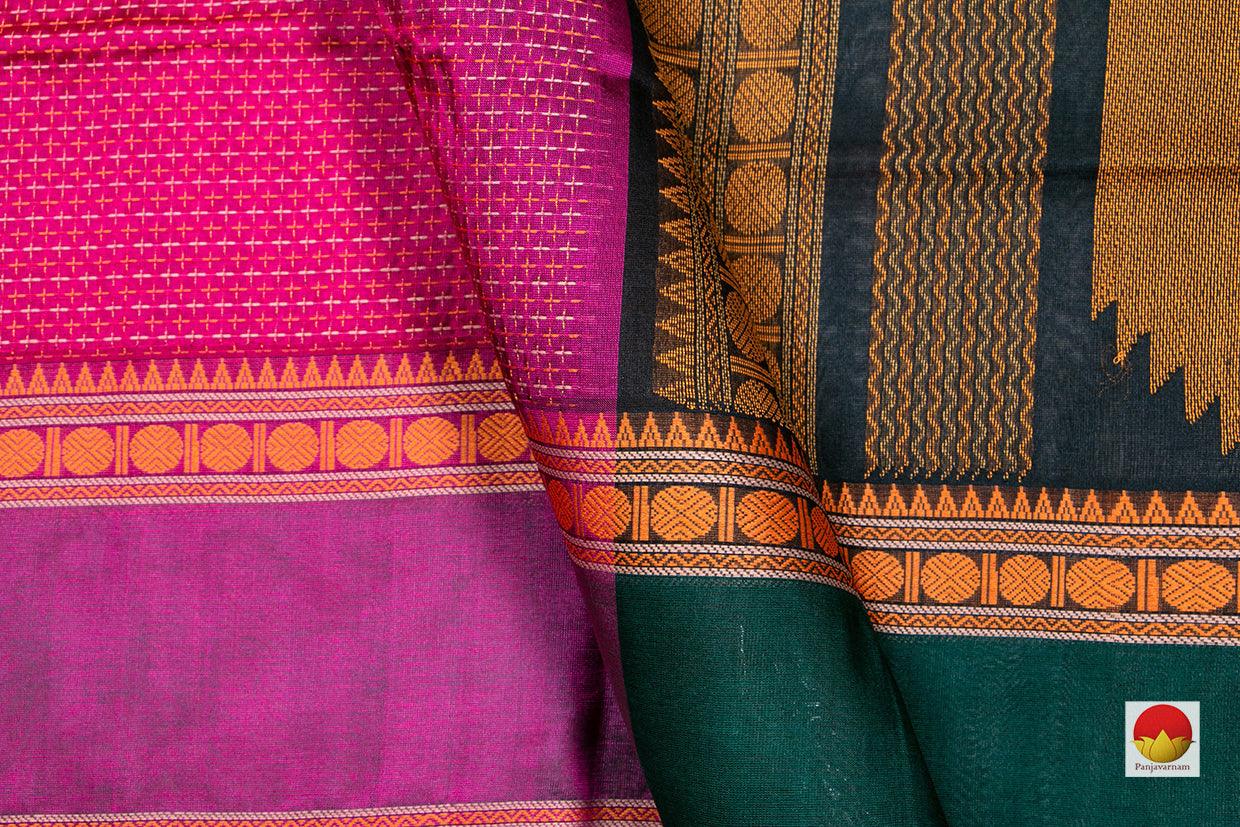 Kanchi Silk Cotton Saree - Handwoven - KSC 1112 - Silk Cotton - Panjavarnam