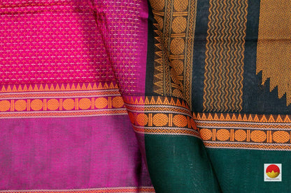 Kanchi Silk Cotton Saree - Handwoven - KSC 1112 - Silk Cotton - Panjavarnam