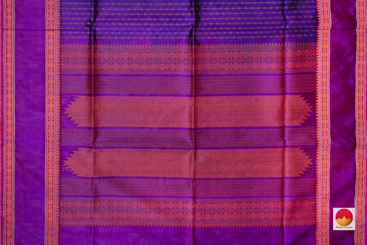 Kanchi Silk Cotton Saree - Handwoven - KSC 1120 - Silk Cotton - Panjavarnam
