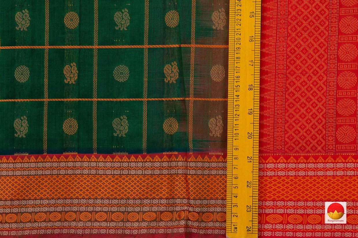 Kanchi Silk Cotton Saree - Handwoven - KSC 1132 - Silk Cotton - Panjavarnam