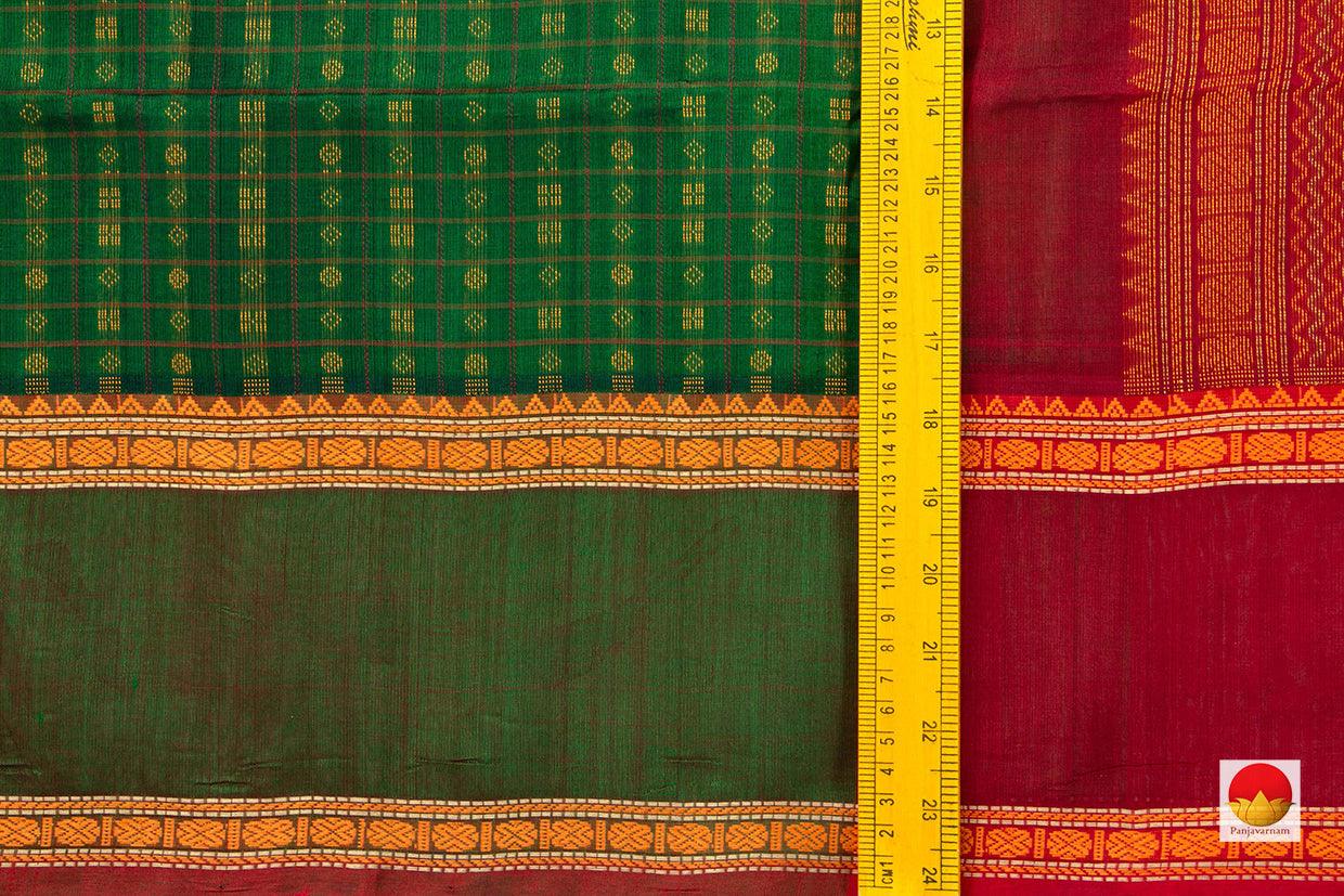 Kanchi Silk Cotton Saree - Handwoven - KSC 1144 - Silk Cotton - Panjavarnam