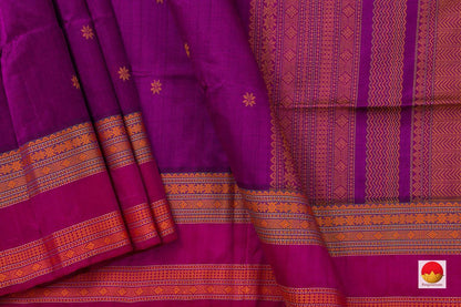 Kanchi Silk Cotton Saree - Handwoven - KSC 1148 - Silk Cotton - Panjavarnam
