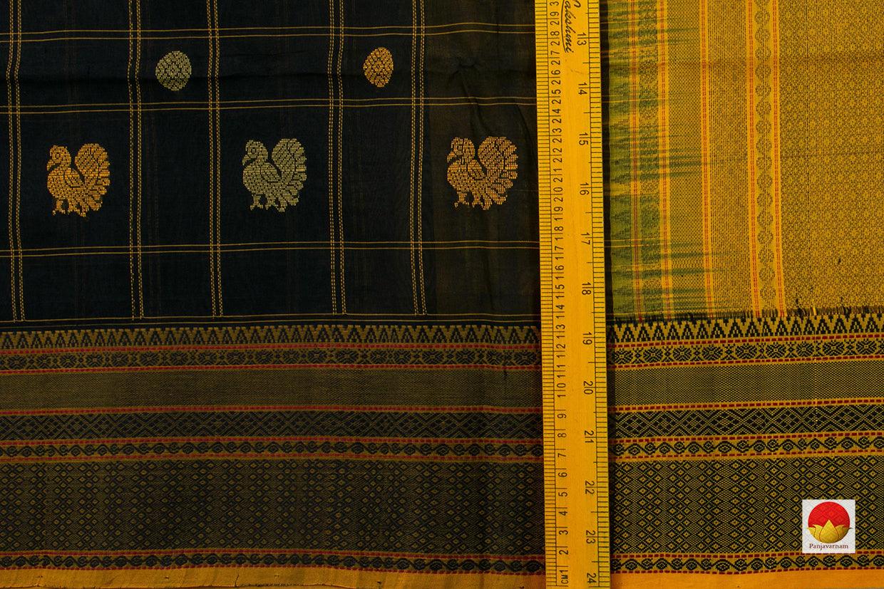 Kanchi Silk Cotton Saree - Handwoven - KSC 1151 - Silk Cotton - Panjavarnam