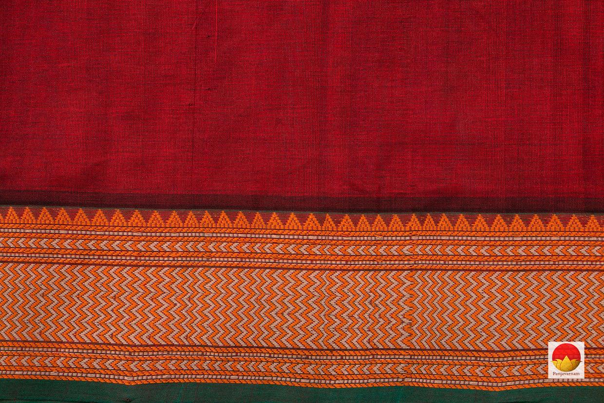 Kanchi Silk Cotton Saree - Handwoven - KSC 1154 - Silk Cotton - Panjavarnam