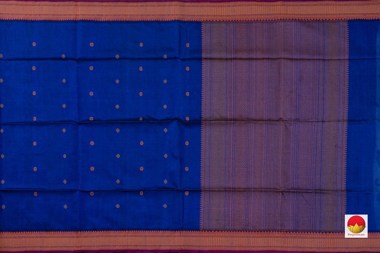 Kanchi Silk Cotton Saree - Handwoven - KSC 1155 - Silk Cotton - Panjavarnam