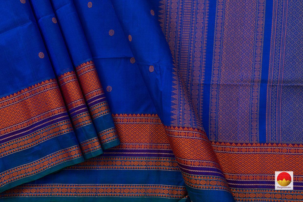 Kanchi Silk Cotton Saree - Handwoven - KSC 1157 - Silk Cotton - Panjavarnam