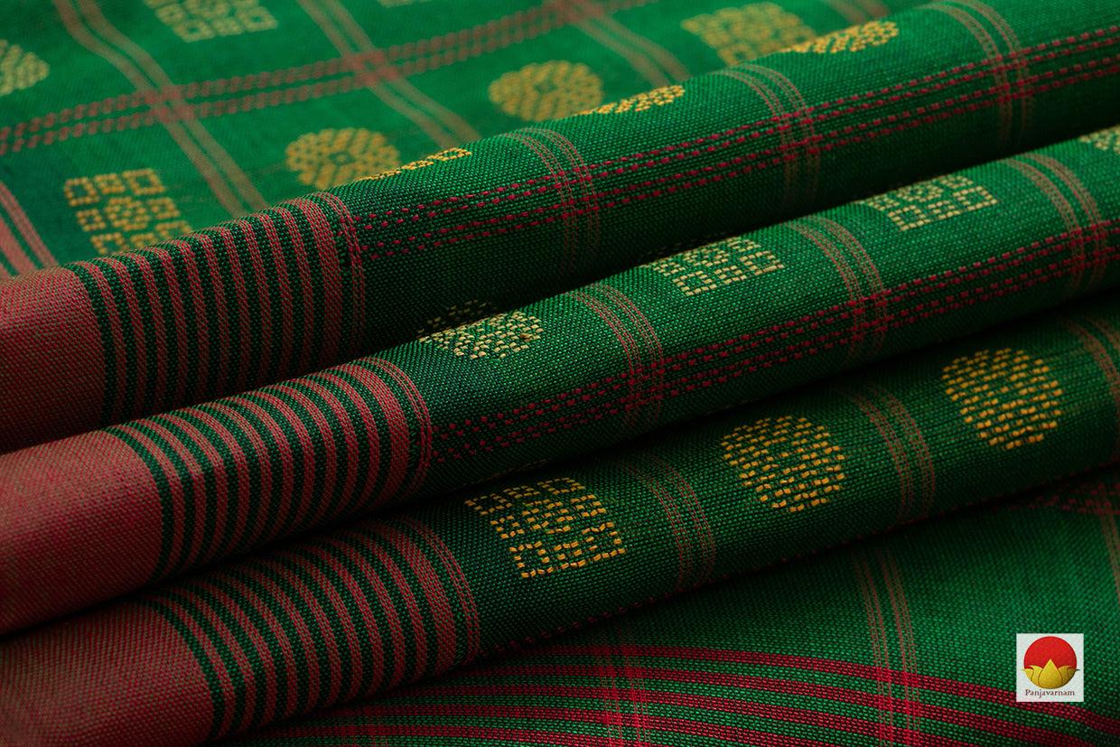 Kanchi Silk Cotton Saree - Handwoven - KSC 1158 - Silk Cotton - Panjavarnam KSC 1158