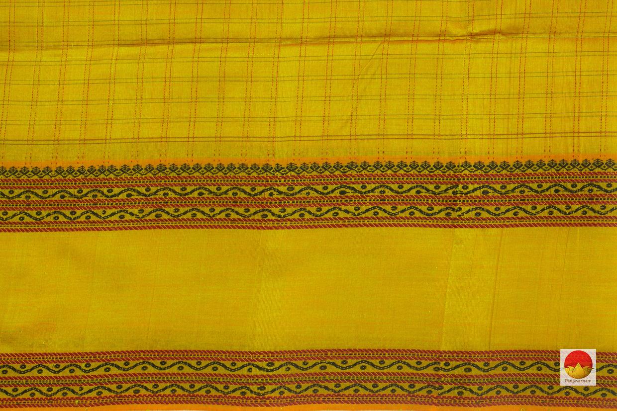 Kanchi Silk Cotton Saree - Handwoven - Lakshadeepam - KSC 1025 - Silk Cotton - Panjavarnam