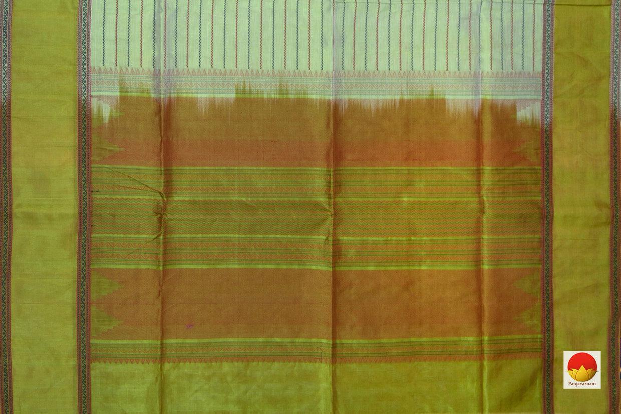 Kanchi Silk Cotton Saree - Veldhari Stripes - Handwoven - KSC 1100 - Silk Cotton - Panjavarnam