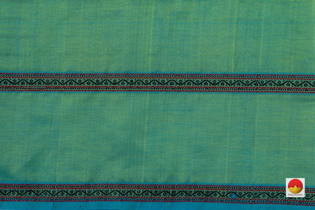 Kanchi Silk Cotton Saree - Veldhari Stripes - Handwoven - KSC 1141 - Silk Cotton - Panjavarnam