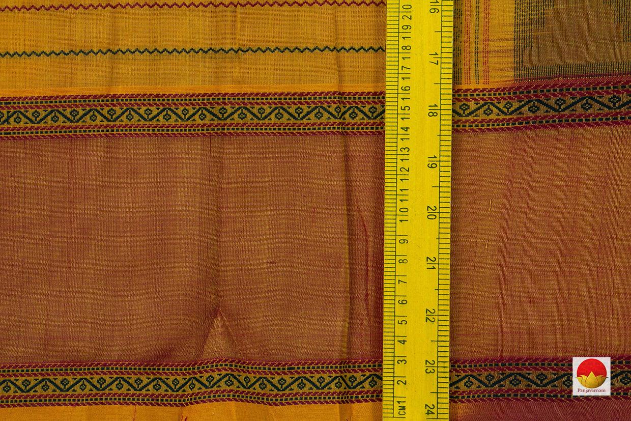 Kanchi Silk Cotton Saree - Veldhari Stripes - Handwoven - KSC 1145 - Silk Cotton - Panjavarnam