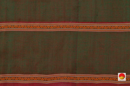 Kanchi Silk Cotton Saree - Veldhari Stripes - Handwoven - KSC 1147 - Silk Cotton - Panjavarnam