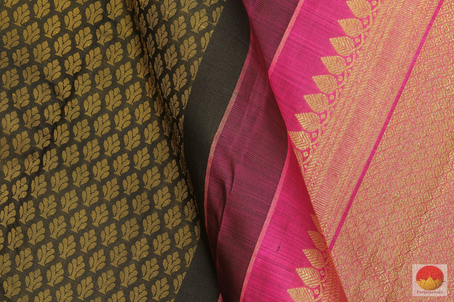 Kanchipuram Pure Silk Saree - Handwoven - Pure Zari - Jacquard - PV RA3 Archives - Silk Sari - Panjavarnam