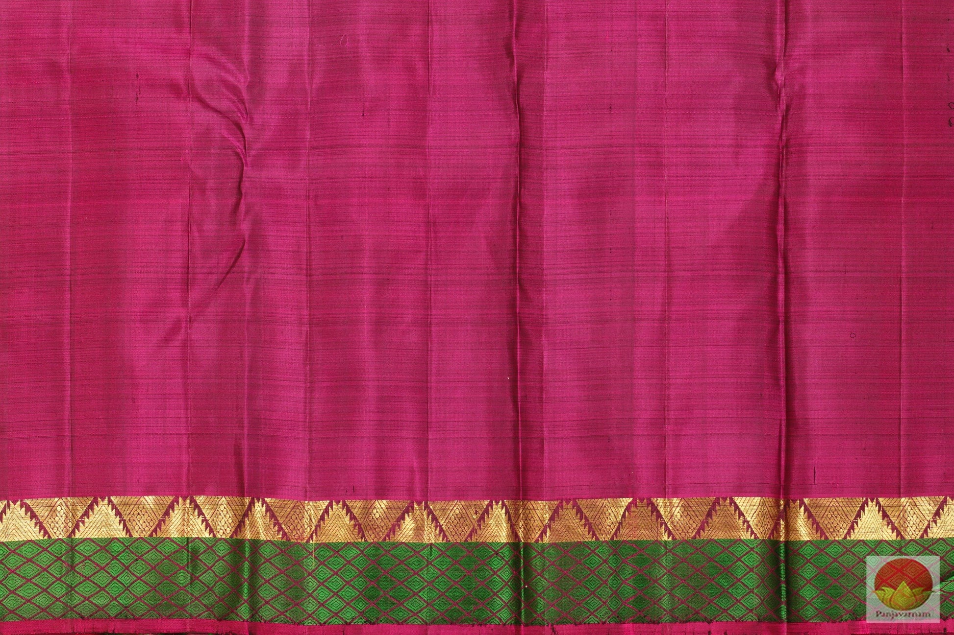 Kanchipuram Pure Silk Saree - Handwoven - Pure Zari - Jacquard - PV RA3 Archives - Silk Sari - Panjavarnam