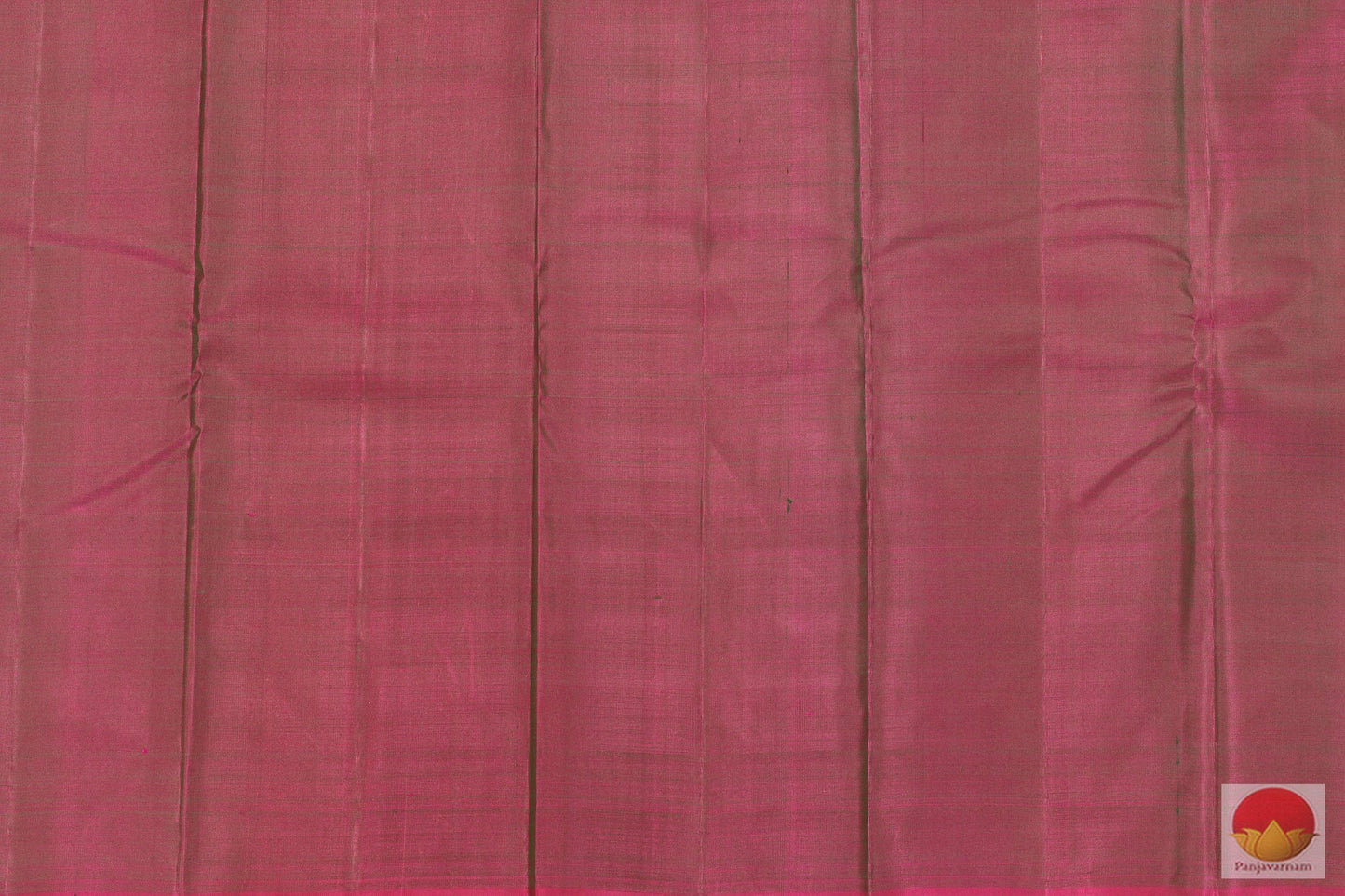 Kanchipuram Silk Saree - Borderless Handwoven Pure Silk - Pure Zari - PV RA8 Archives - Silk Sari - Panjavarnam