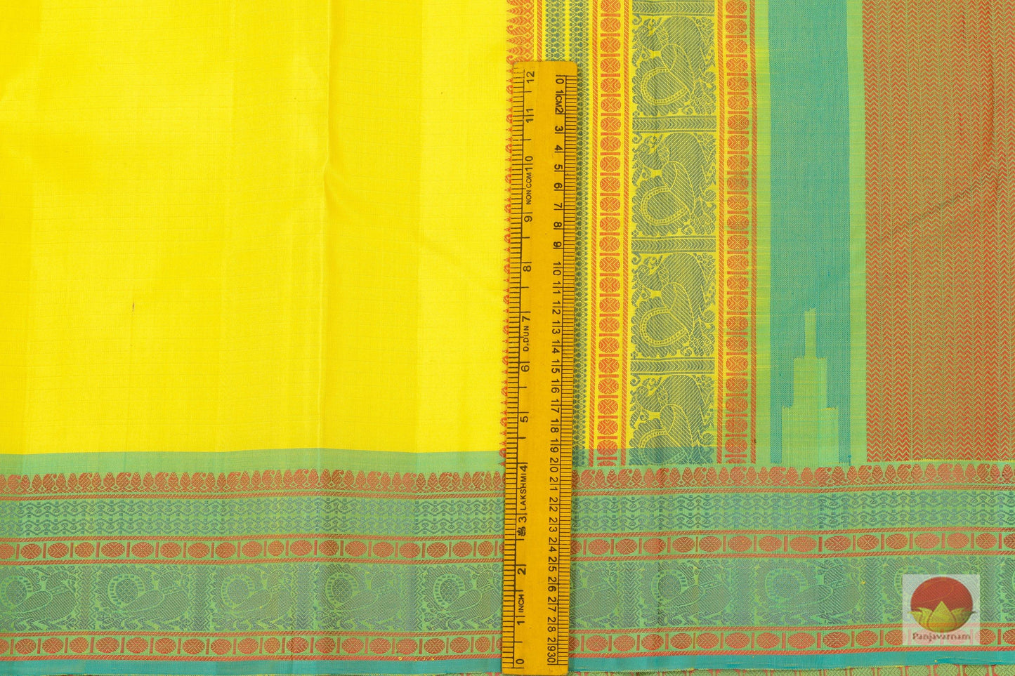 Kanchipuram Silk Saree - Handwoven - No Zari - PVNZ 103 - Archives - Silk Sari - Panjavarnam