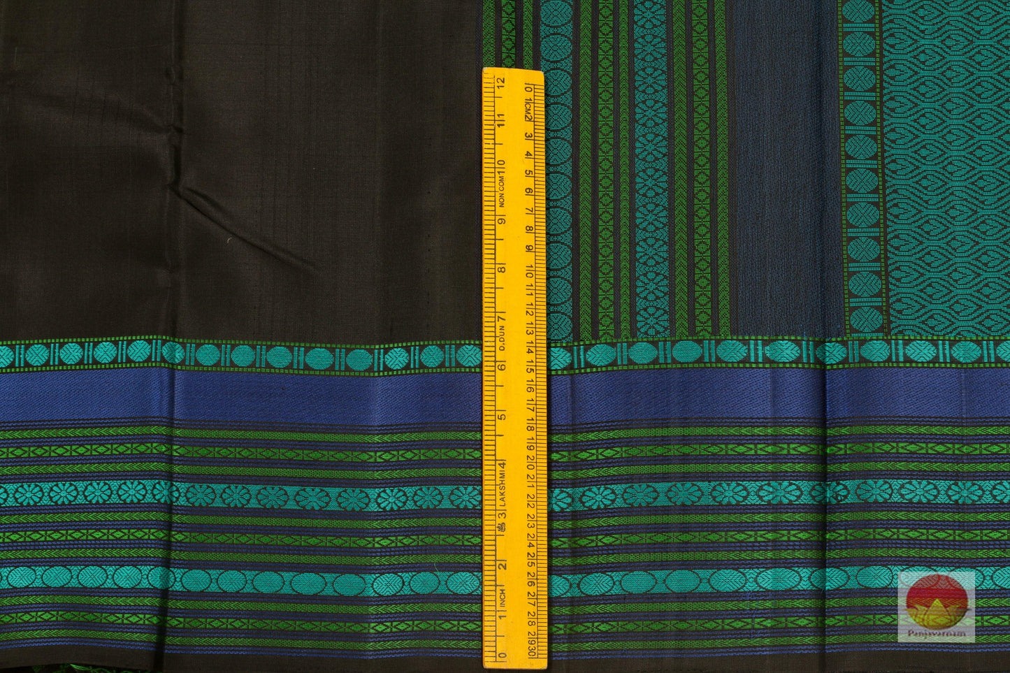 Kanchipuram Silk Saree - Handwoven - No Zari - PVNZ 105 Archives - Silk Sari - Panjavarnam