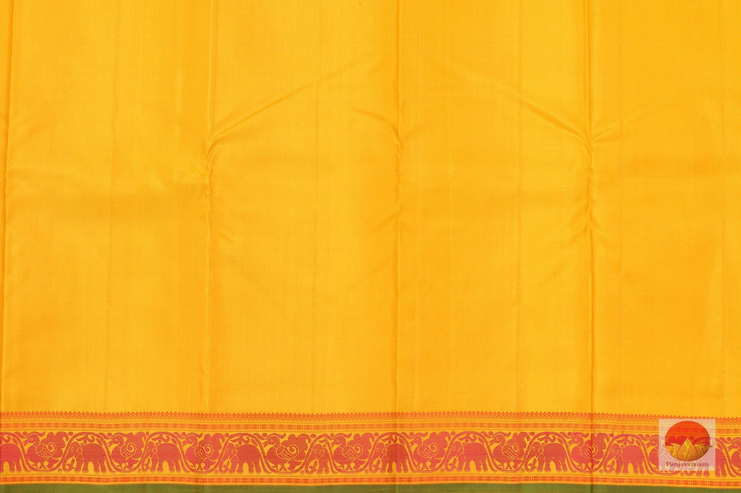 Kanchipuram Silk Saree - Handwoven - No Zari - PVNZ 107 Archives - Silk Sari - Panjavarnam