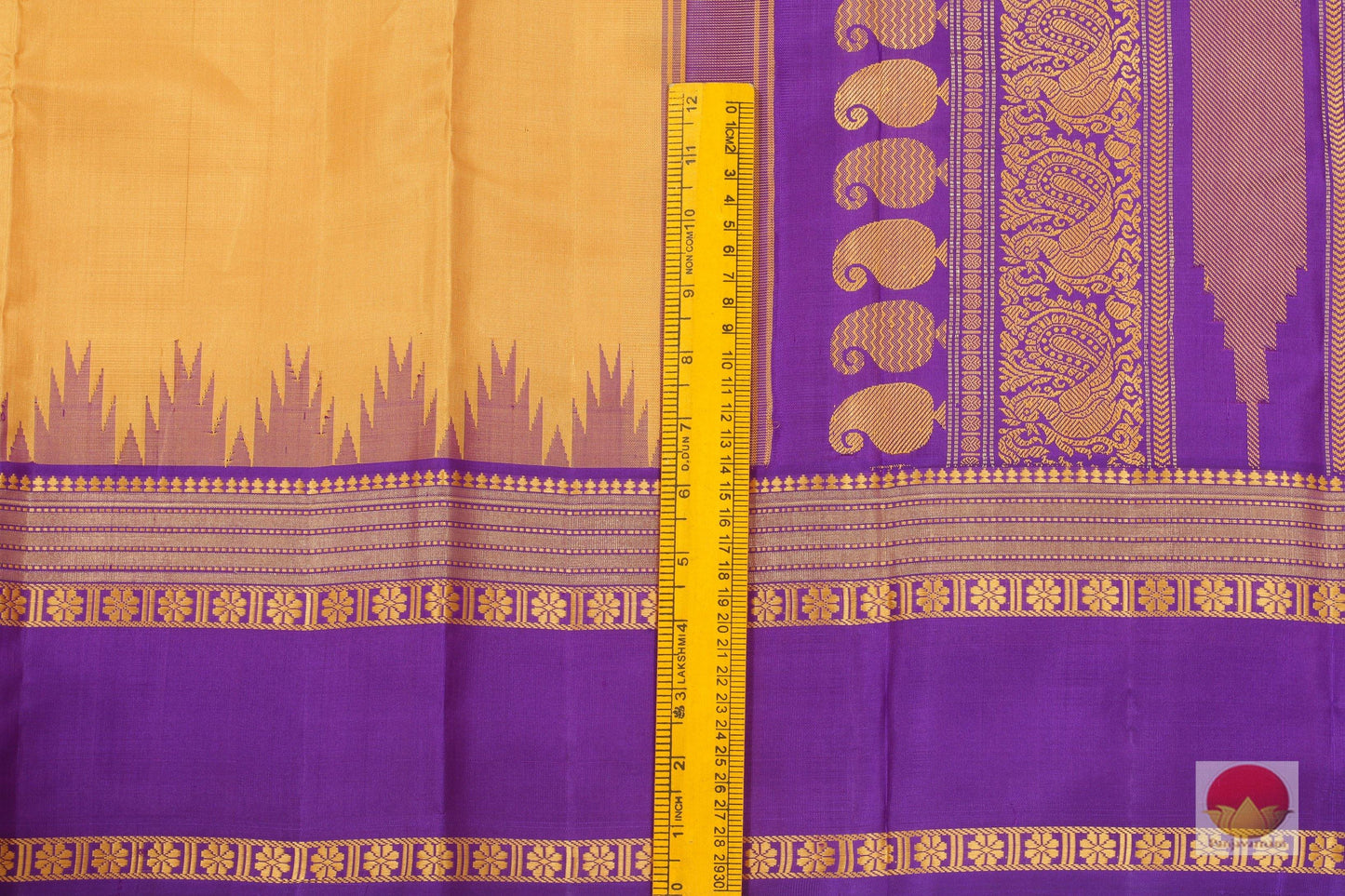 Kanchipuram Silk Saree - Handwoven - No Zari - PVNZ 116 Archives - Silk Sari - Panjavarnam