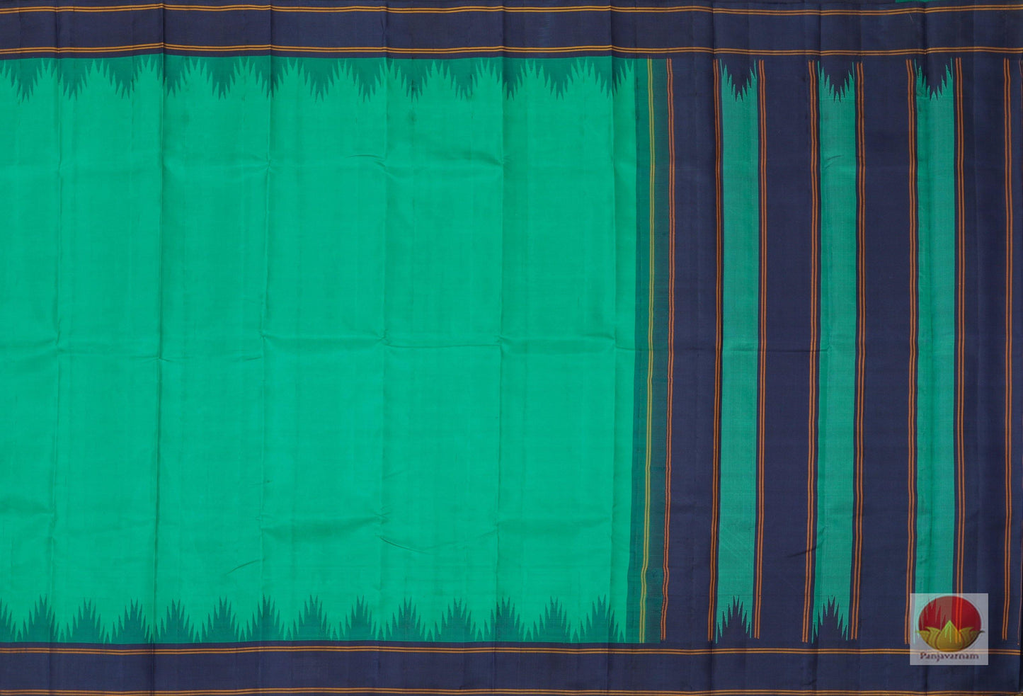 Kanchipuram Silk Saree - Handwoven - No Zari - PVNZ 118 Archives - Silk Sari - Panjavarnam