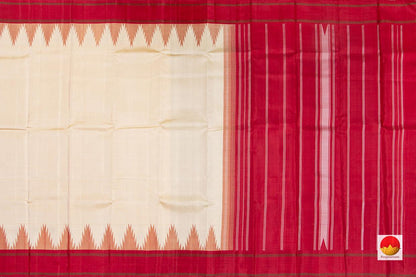 Kanchipuram Silk Saree - Handwoven Pure Silk - No Zari - PV NYC 301 - Silk Sari - Panjavarnam