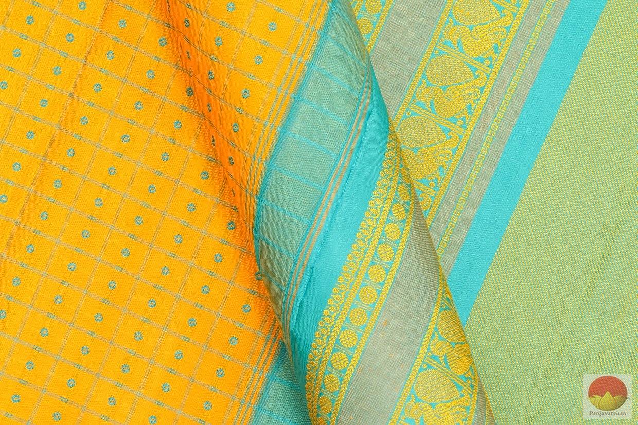 Kanchipuram Silk Saree - Handwoven Pure Silk - No Zari - PV NZ 129 Archives - Silk Sari - Panjavarnam