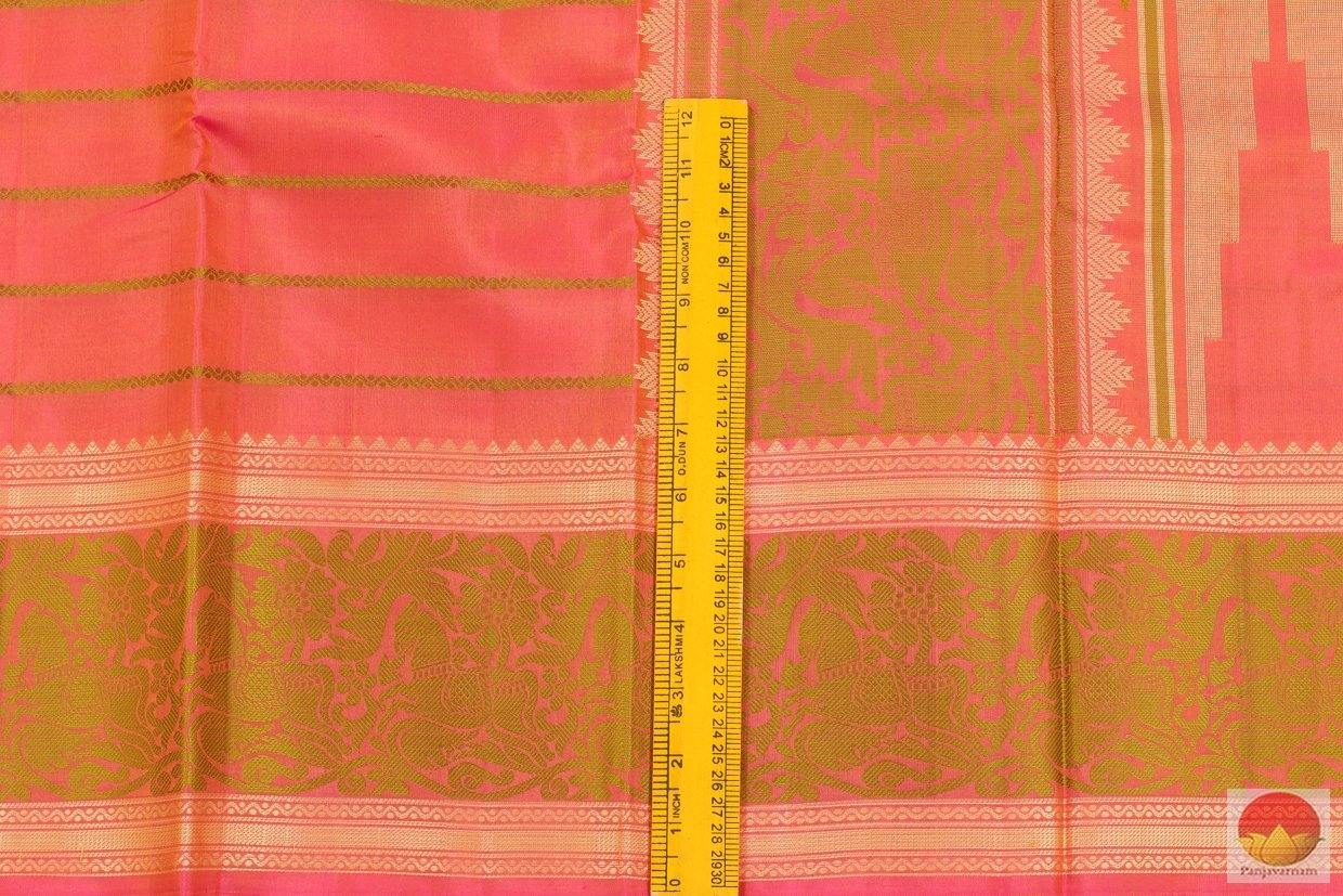 Kanchipuram Silk Saree - Handwoven Pure Silk - No Zari - PV NZ 133 - Archives - Silk Sari - Panjavarnam
